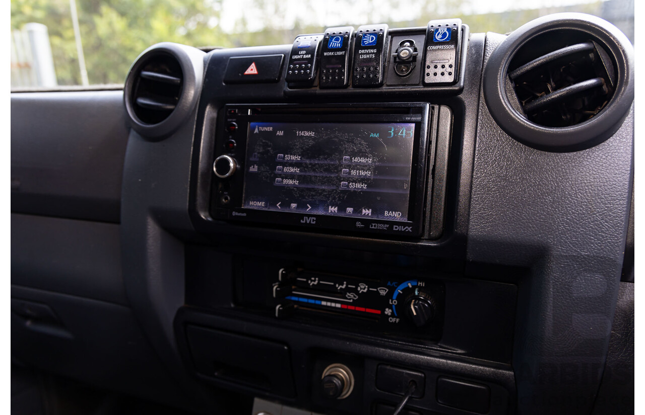 1/2010 Toyota Landcruiser Workmate (4x4) VDJ79R 09 Upgrade C/Chas French Vanilla Turbo Diesel V8 4.5L