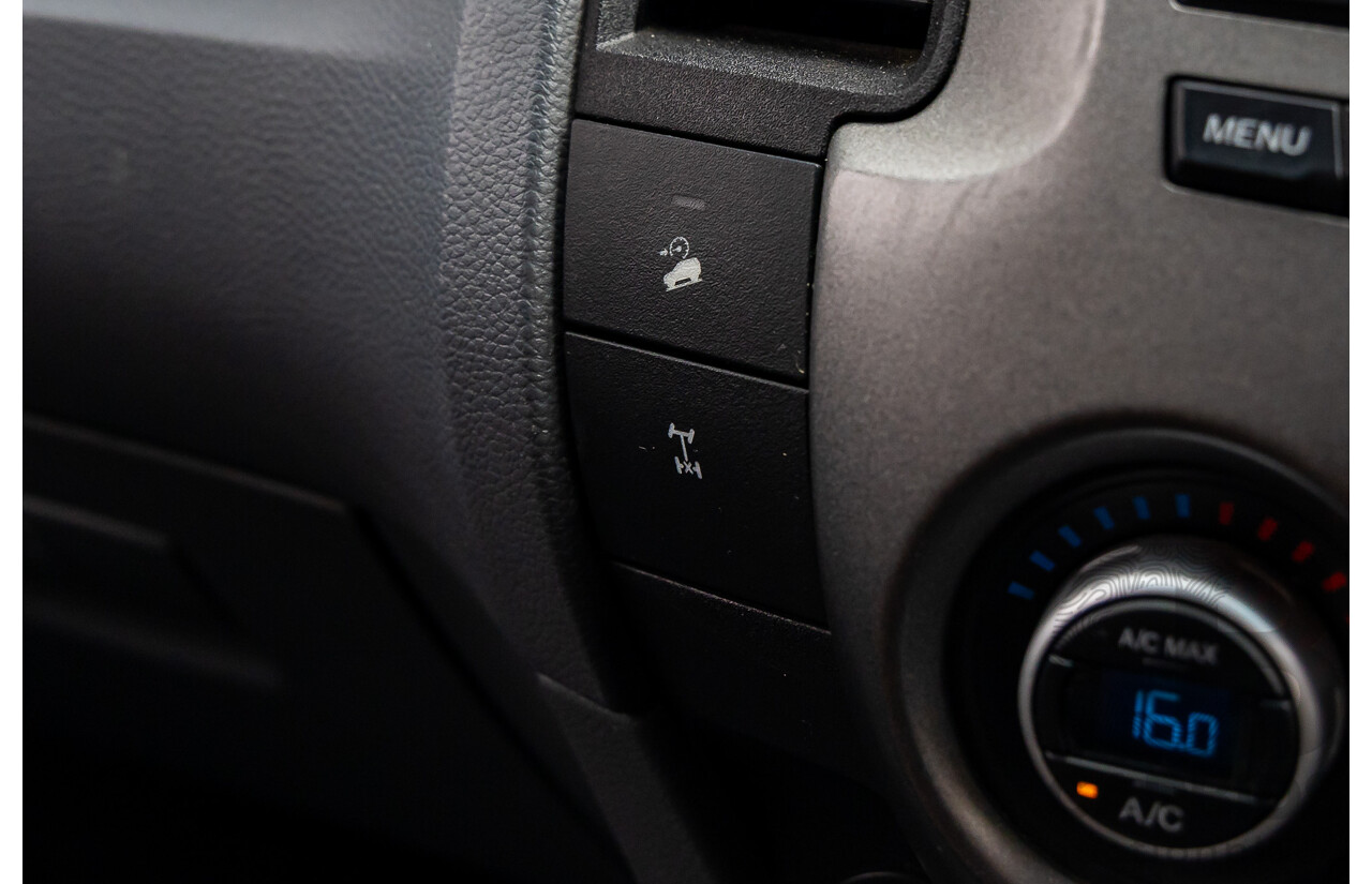 3/2012 Ford Ranger XLT 3.2 (4x4) PX Dual Cab Chassis Cool White Turbo Diesel 3.2L