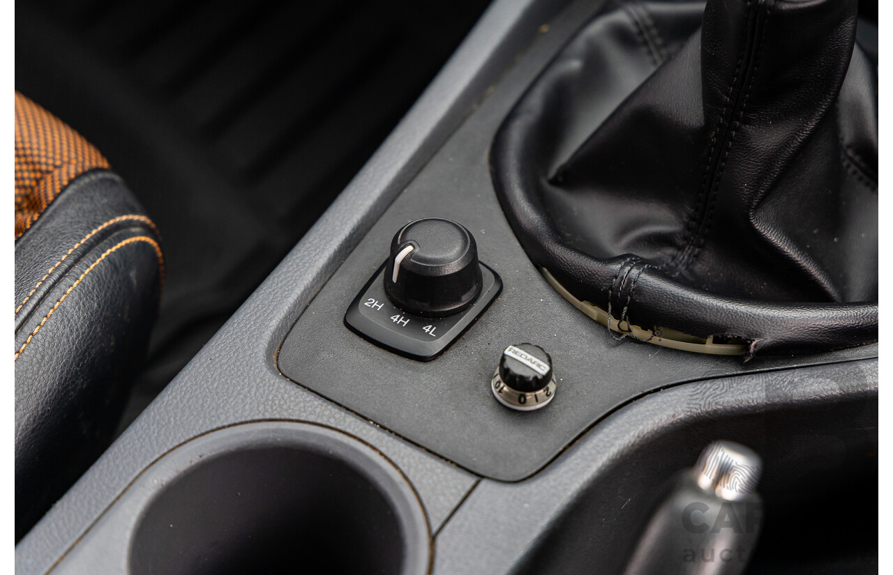 3/2012 Ford Ranger XLT 3.2 (4x4) PX Dual Cab Chassis Cool White Turbo Diesel 3.2L