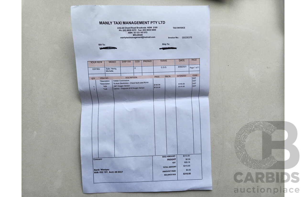 9/2009 Holden Calais V VE MY09.5 4d Sedan Silver 3.6L