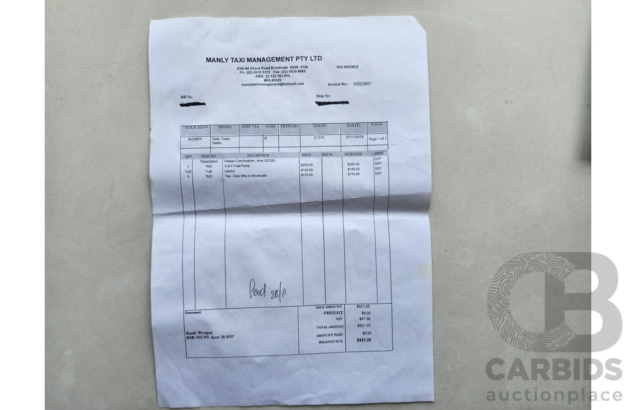 9/2009 Holden Calais V VE MY09.5 4d Sedan Silver 3.6L