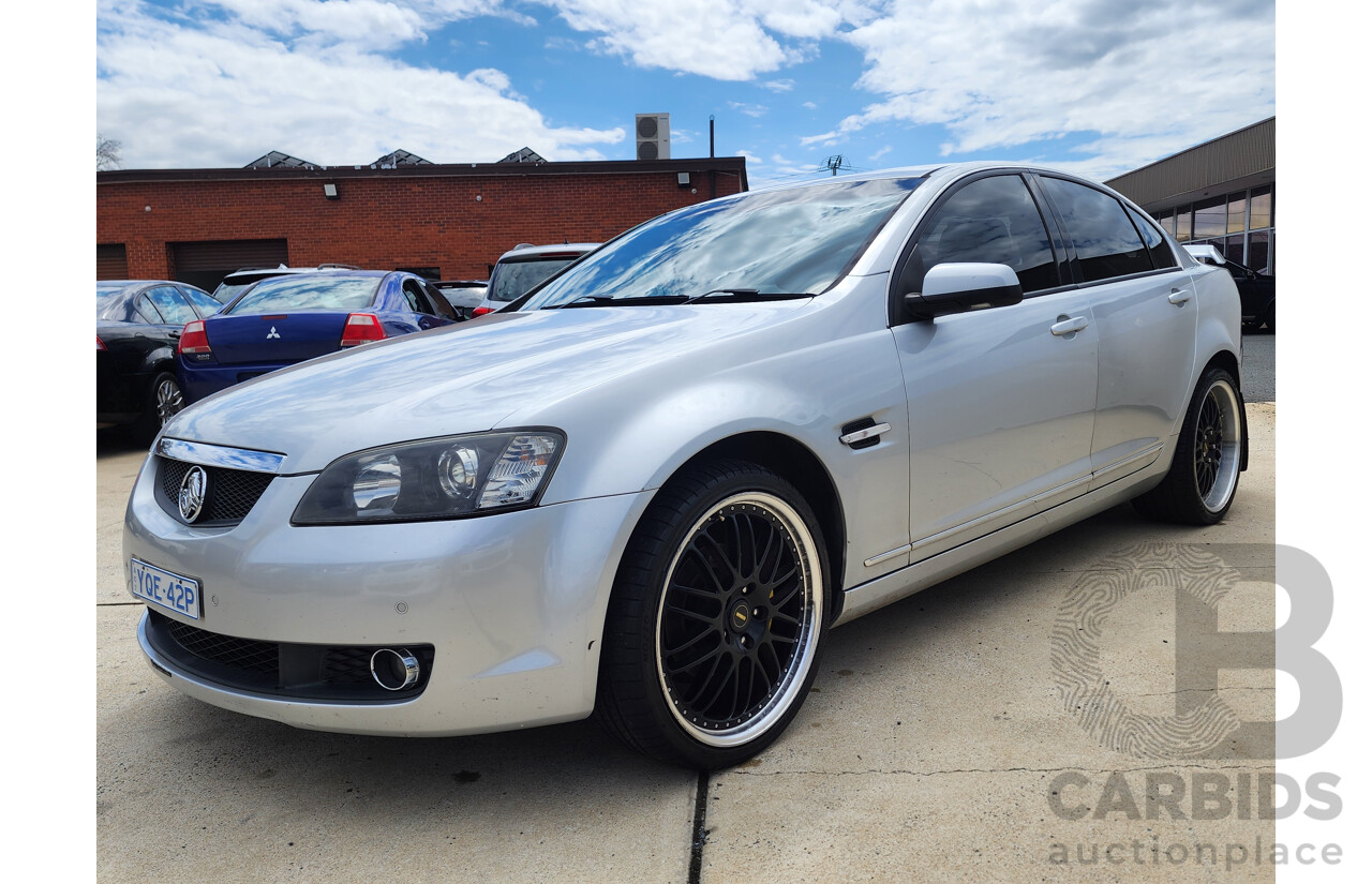 9/2009 Holden Calais V VE MY09.5 4d Sedan Silver 3.6L