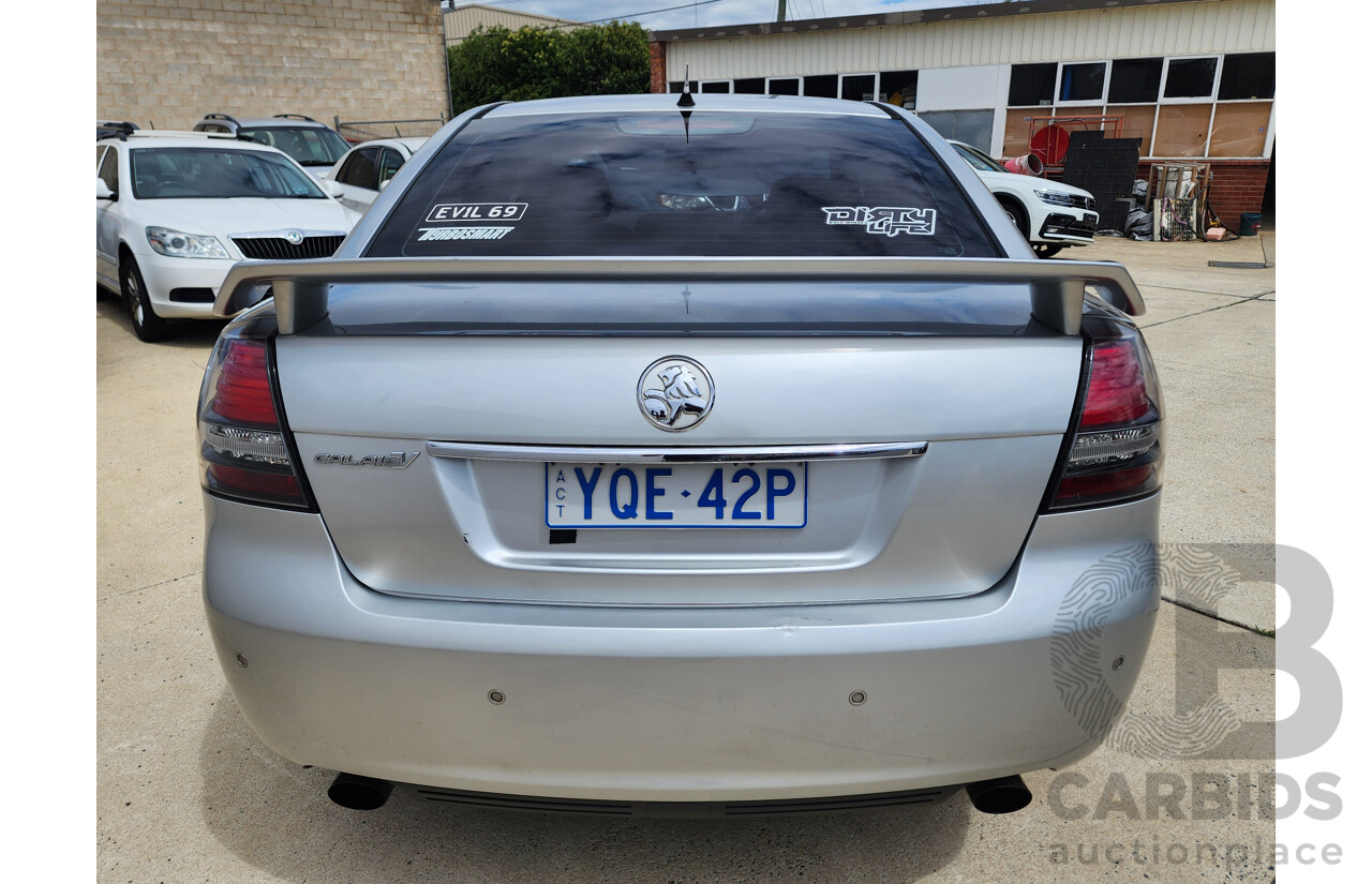 9/2009 Holden Calais V VE MY09.5 4d Sedan Silver 3.6L