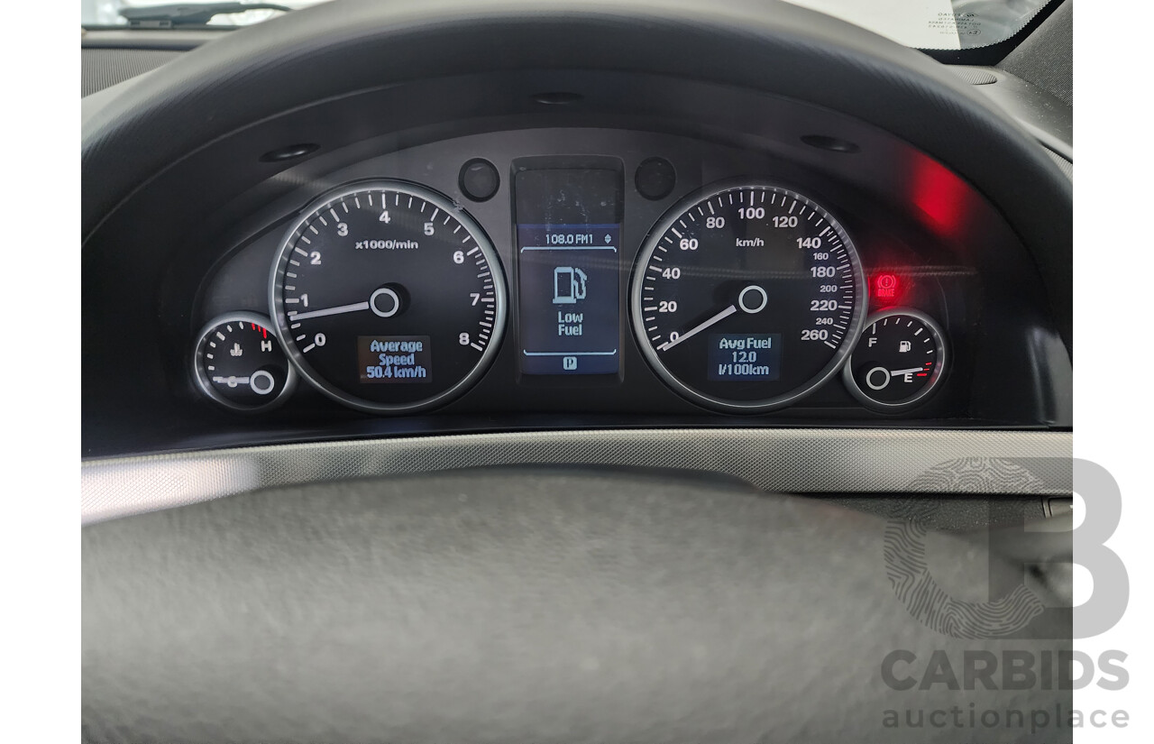 9/2009 Holden Calais V VE MY09.5 4d Sedan Silver 3.6L