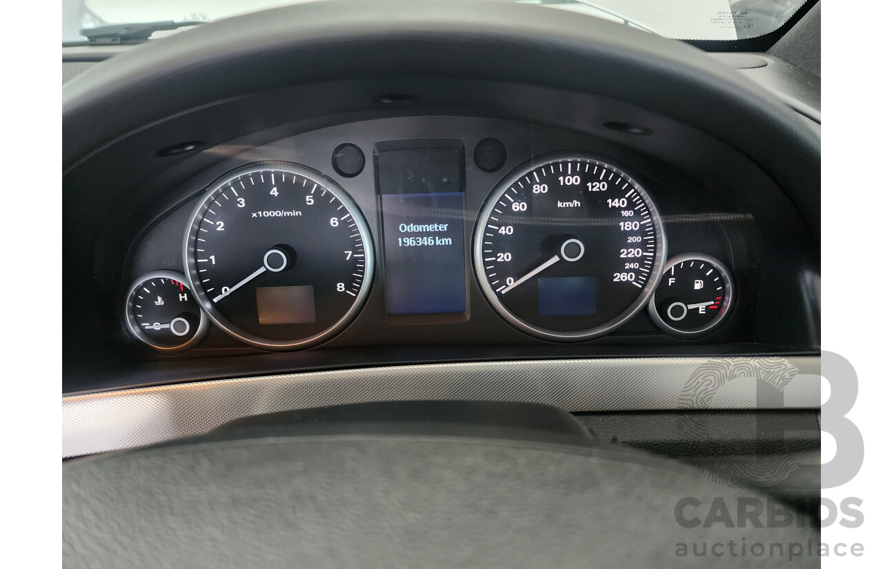 9/2009 Holden Calais V VE MY09.5 4d Sedan Silver 3.6L