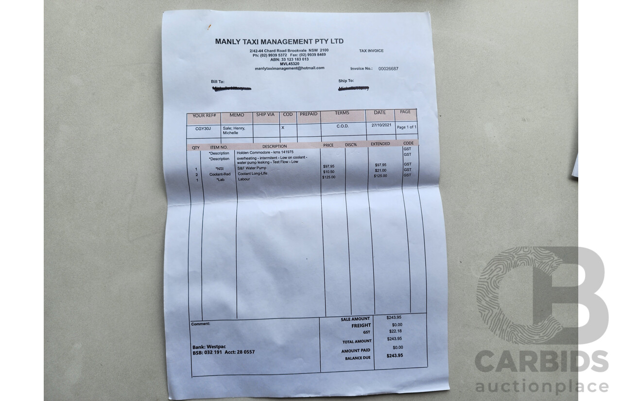 9/2009 Holden Calais V VE MY09.5 4d Sedan Silver 3.6L