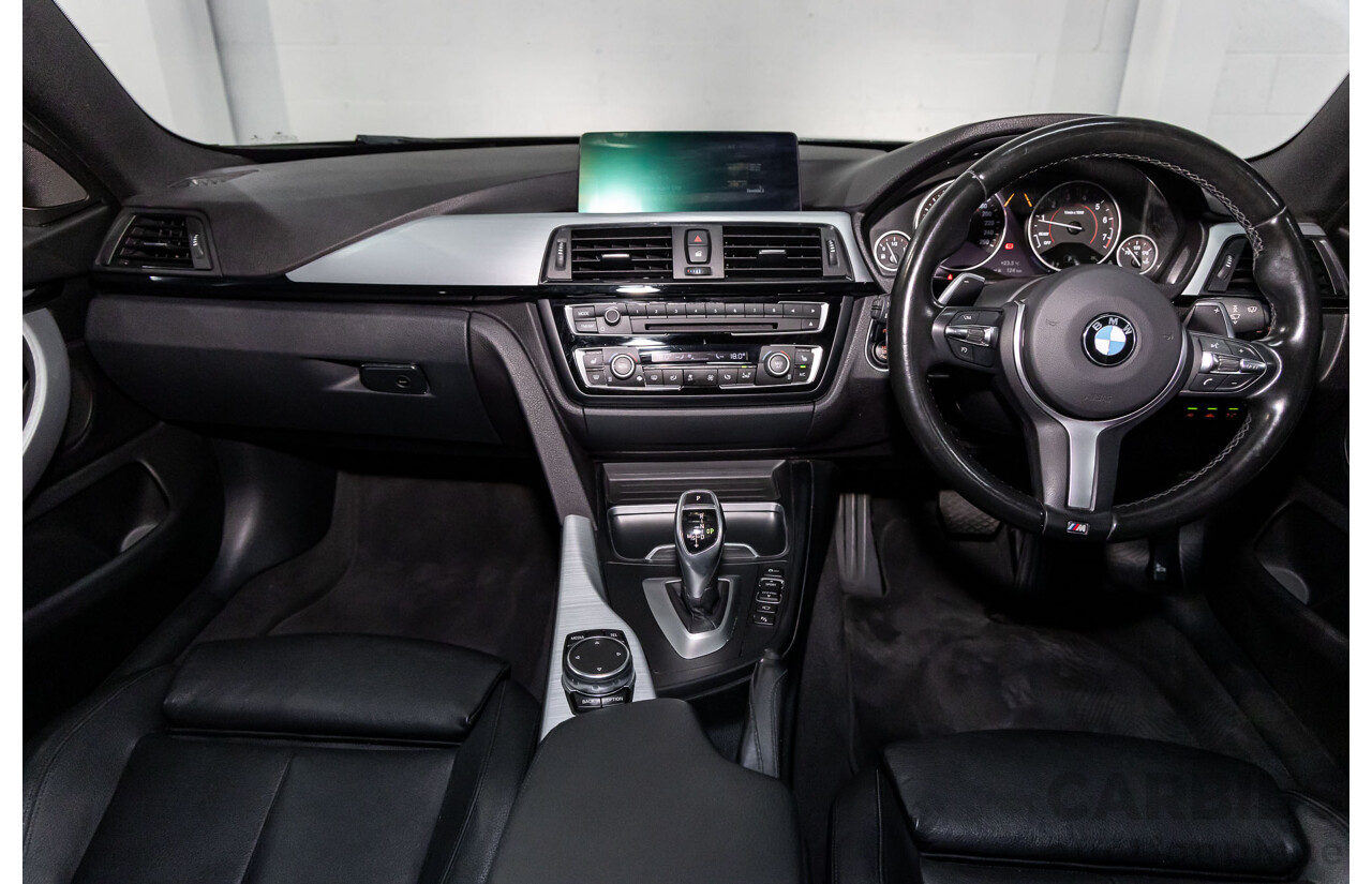 04/2016 BMW 428i Gran Coupe M Sport (RWD) F36 MY16.5 5D Coupe Black Sapphire Metallic Turbo 2.0L