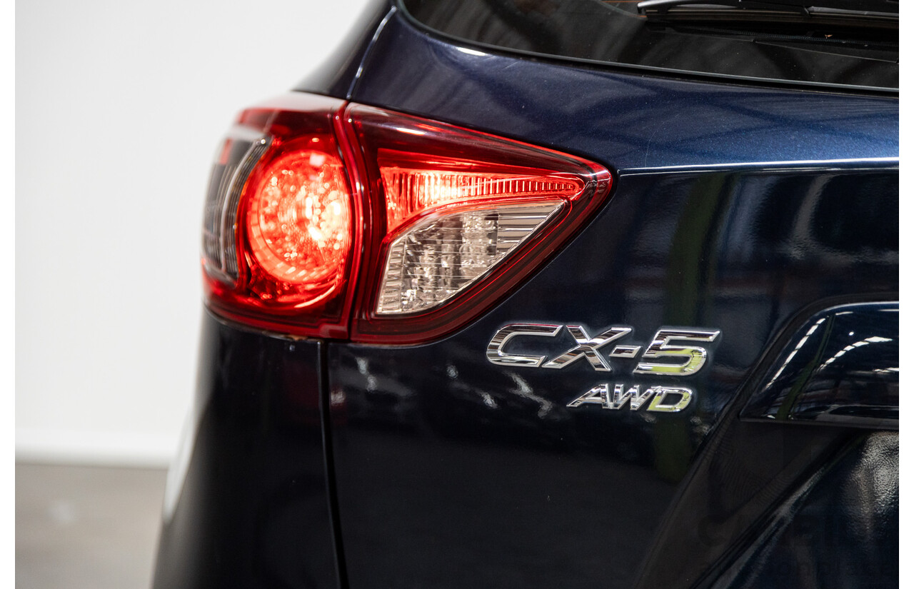 6/2014 Mazda Cx-5 Akera (4x4) MY13 UPGRADE 4d Wagon Blue 2.2L