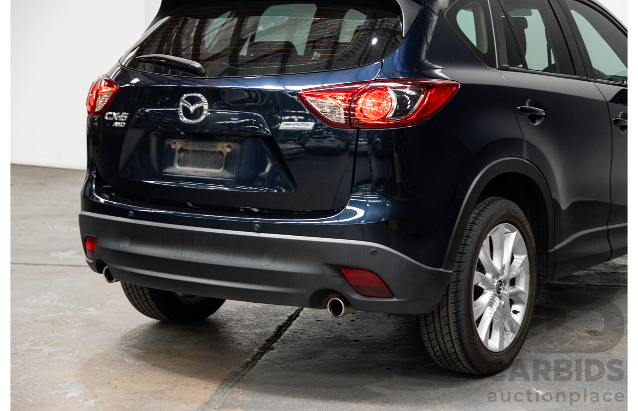 6/2014 Mazda Cx-5 Akera (4x4) MY13 UPGRADE 4d Wagon Blue 2.2L
