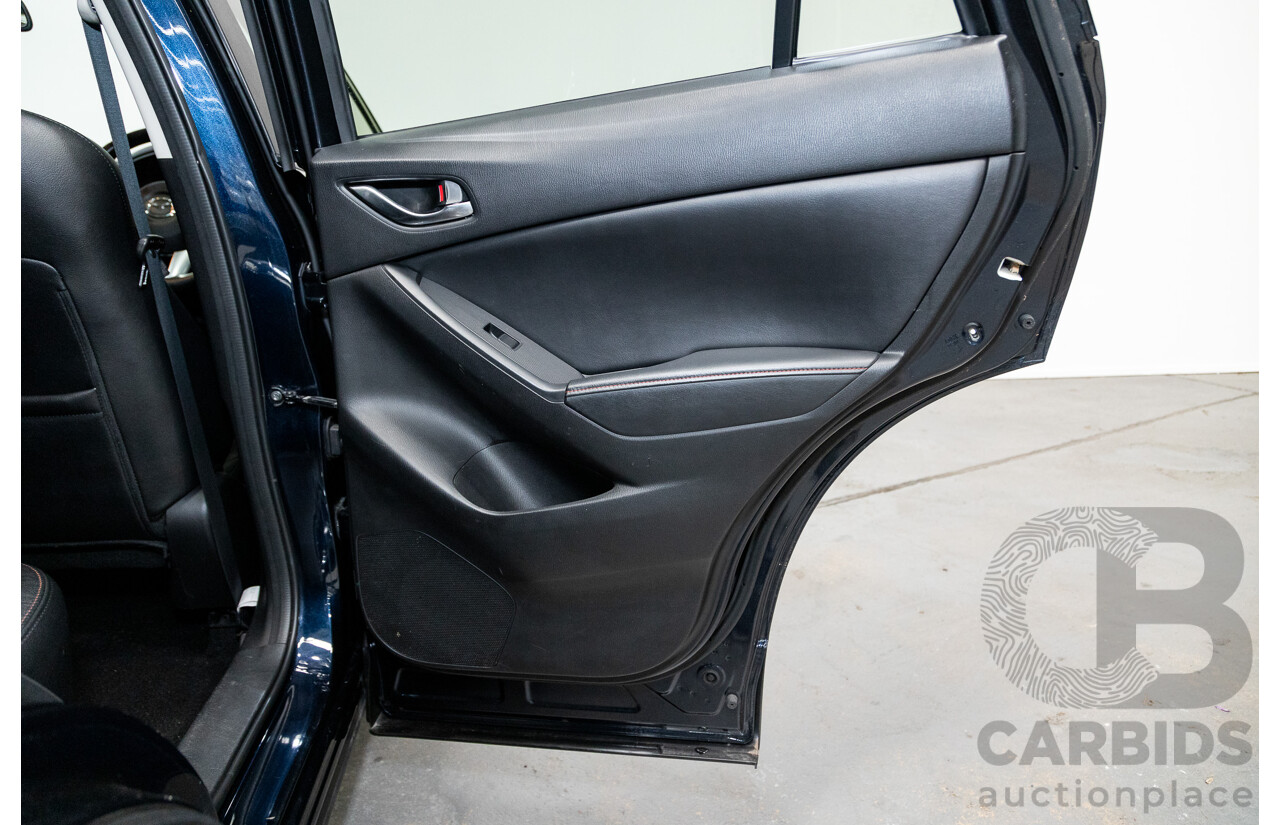 6/2014 Mazda Cx-5 Akera (4x4) MY13 UPGRADE 4d Wagon Blue 2.2L