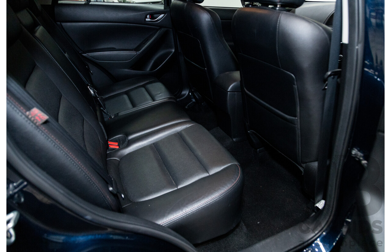 6/2014 Mazda Cx-5 Akera (4x4) MY13 UPGRADE 4d Wagon Blue 2.2L