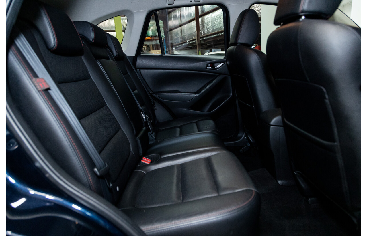 6/2014 Mazda Cx-5 Akera (4x4) MY13 UPGRADE 4d Wagon Blue 2.2L