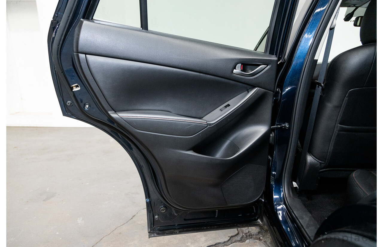 6/2014 Mazda Cx-5 Akera (4x4) MY13 UPGRADE 4d Wagon Blue 2.2L