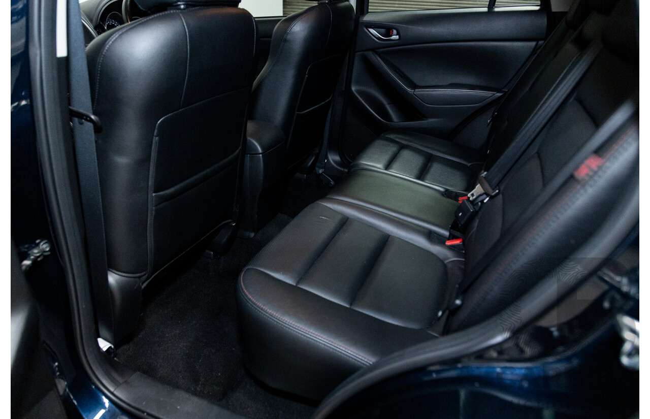 6/2014 Mazda Cx-5 Akera (4x4) MY13 UPGRADE 4d Wagon Blue 2.2L