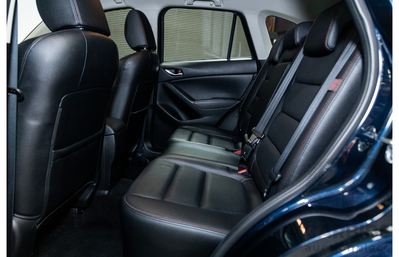 6/2014 Mazda Cx-5 Akera (4x4) MY13 UPGRADE 4d Wagon Blue 2.2L