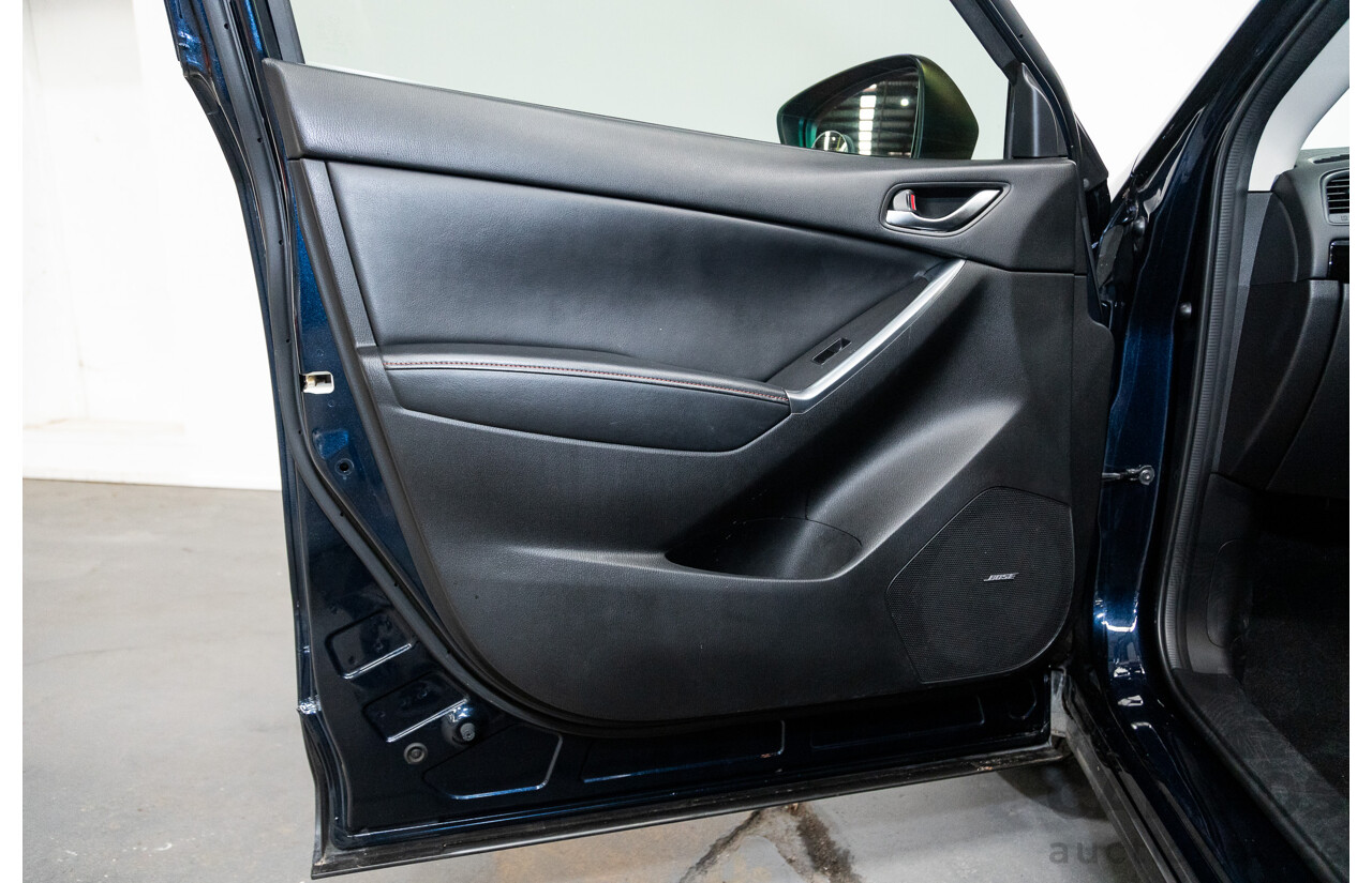 6/2014 Mazda Cx-5 Akera (4x4) MY13 UPGRADE 4d Wagon Blue 2.2L