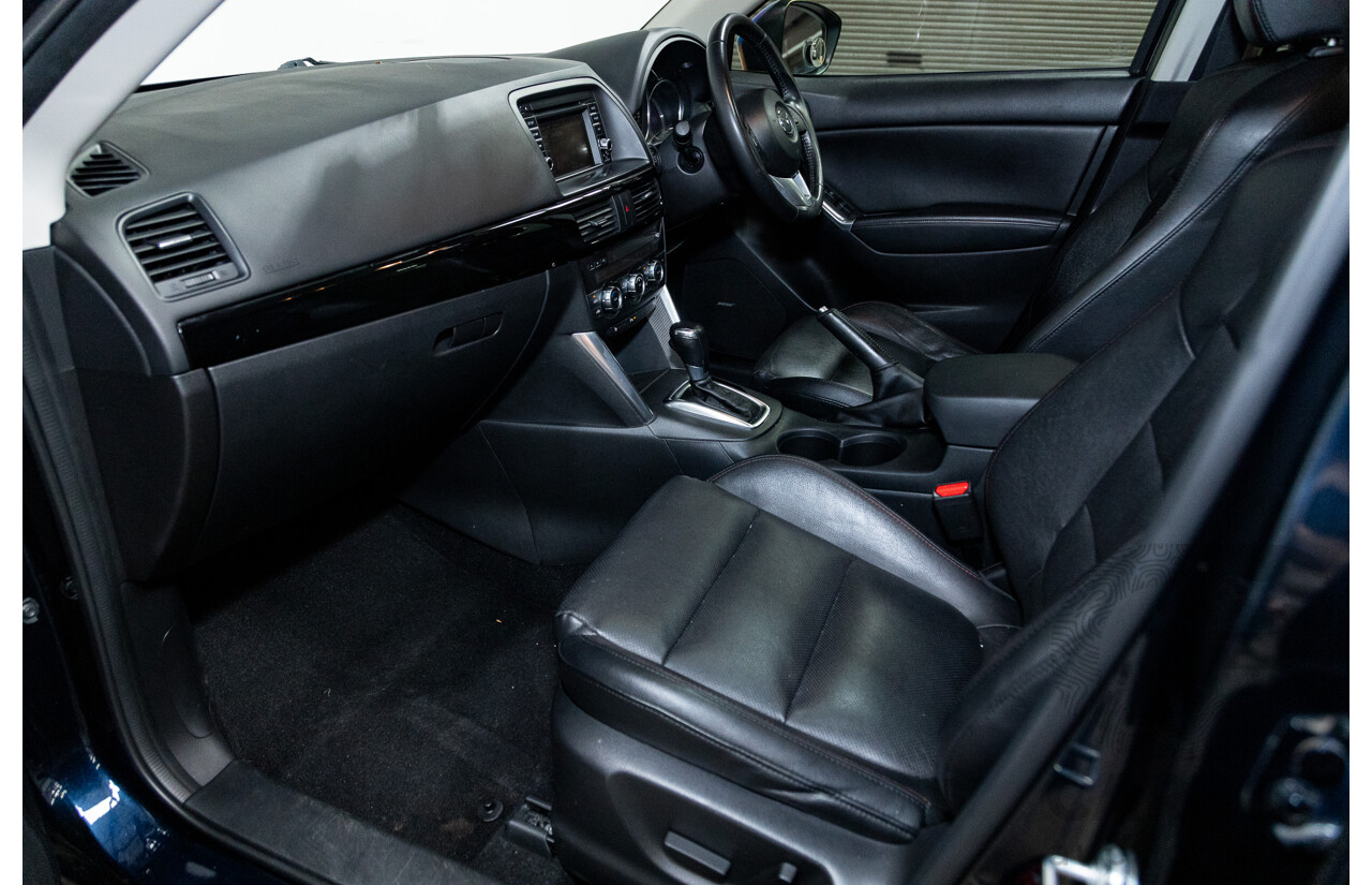 6/2014 Mazda Cx-5 Akera (4x4) MY13 UPGRADE 4d Wagon Blue 2.2L