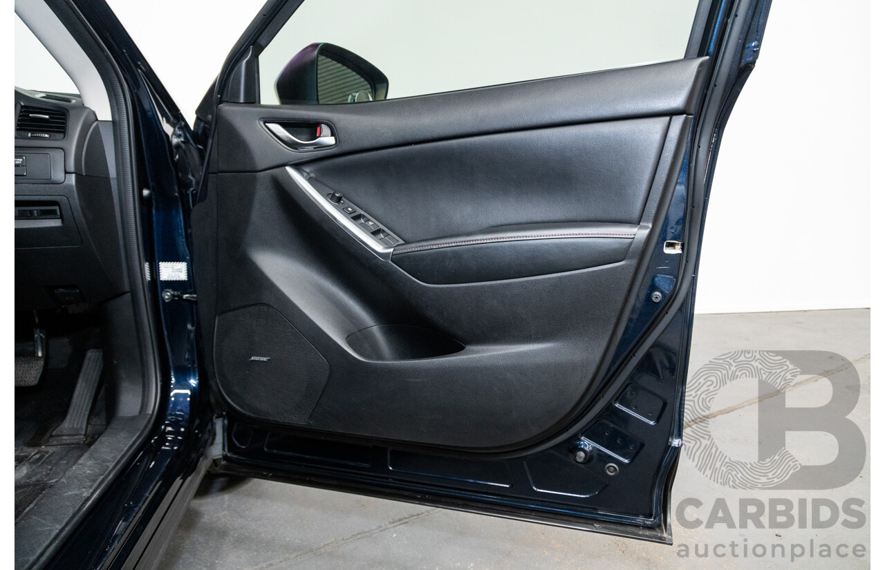 6/2014 Mazda Cx-5 Akera (4x4) MY13 UPGRADE 4d Wagon Blue 2.2L