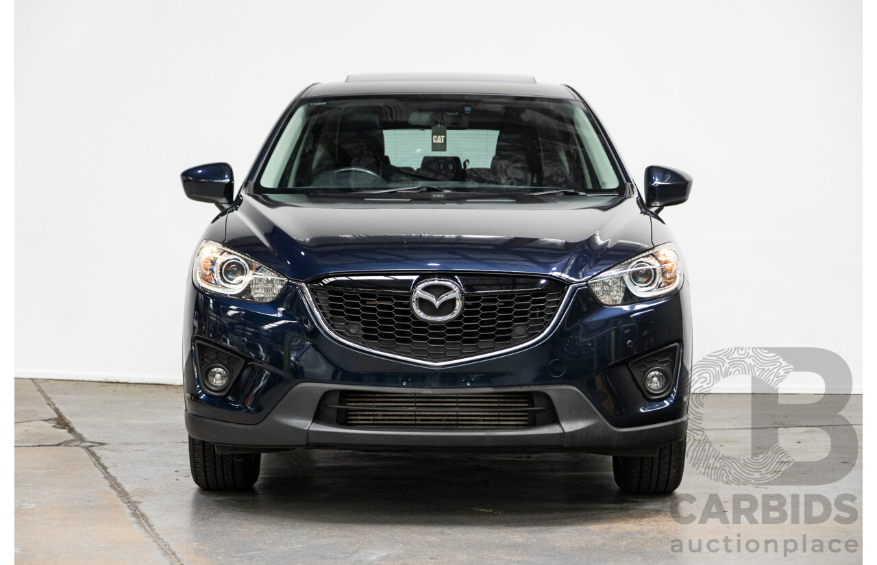 6/2014 Mazda Cx-5 Akera (4x4) MY13 UPGRADE 4d Wagon Blue 2.2L