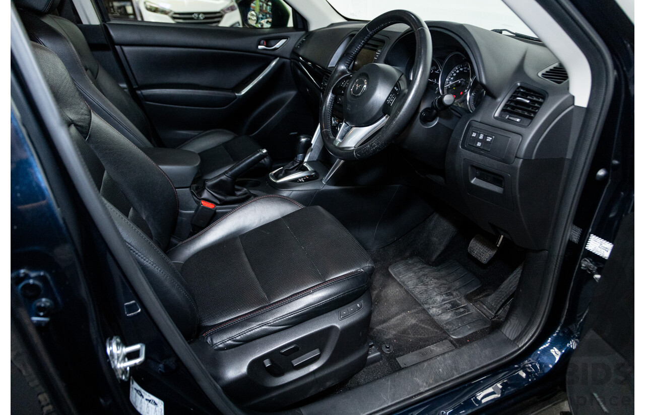 6/2014 Mazda Cx-5 Akera (4x4) MY13 UPGRADE 4d Wagon Blue 2.2L