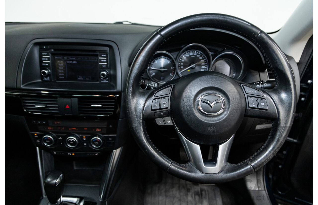6/2014 Mazda Cx-5 Akera (4x4) MY13 UPGRADE 4d Wagon Blue 2.2L
