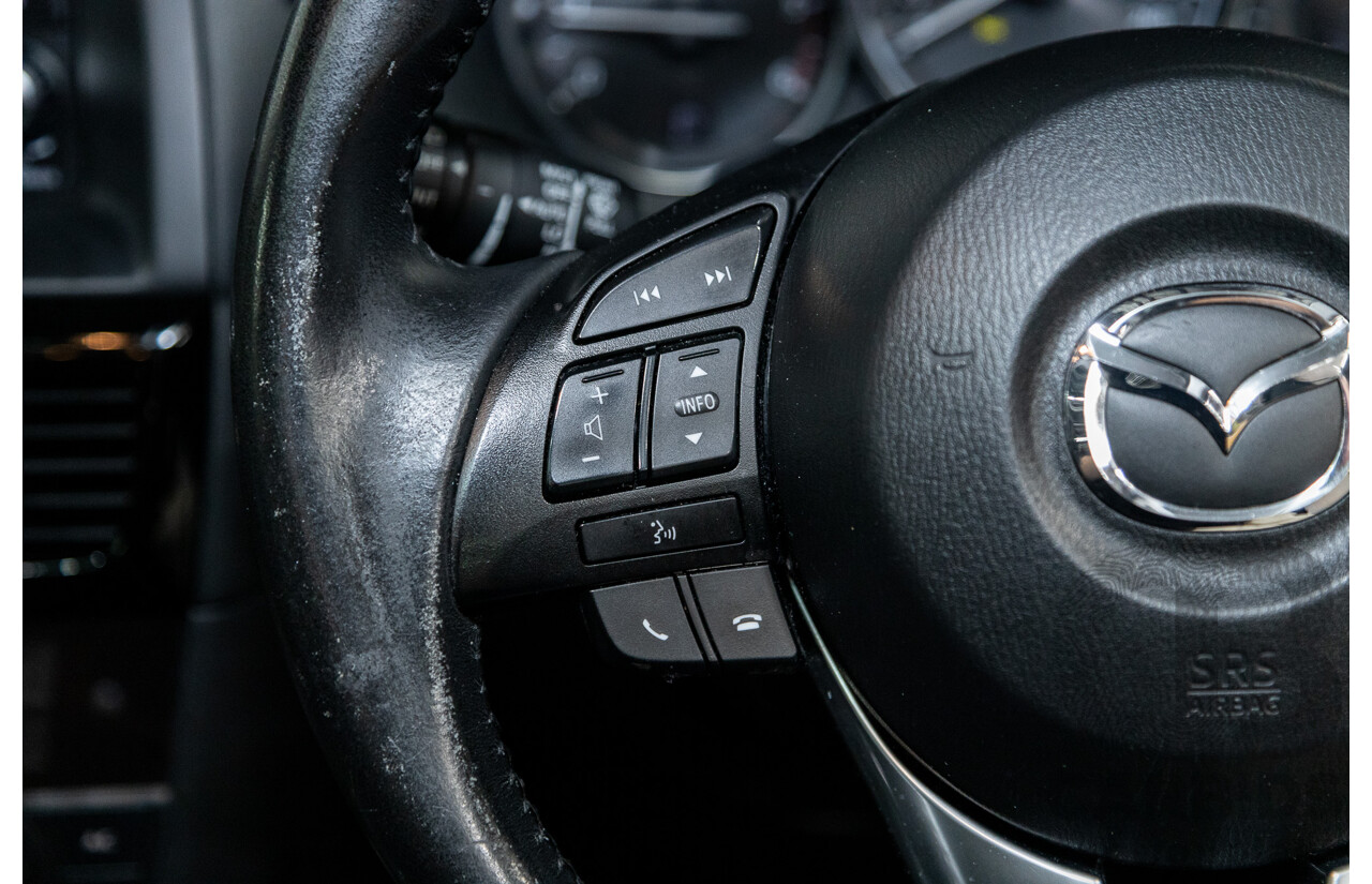 6/2014 Mazda Cx-5 Akera (4x4) MY13 UPGRADE 4d Wagon Blue 2.2L