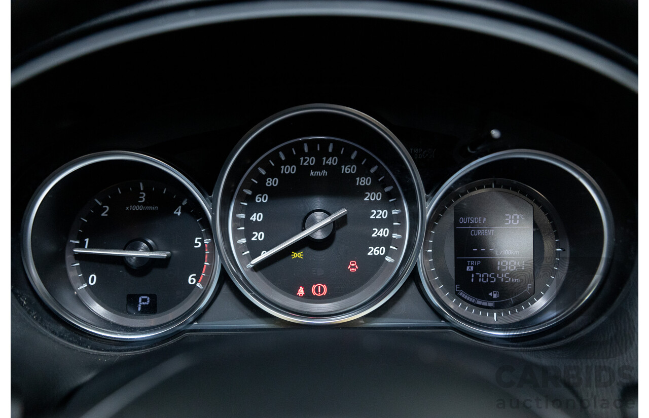 6/2014 Mazda Cx-5 Akera (4x4) MY13 UPGRADE 4d Wagon Blue 2.2L