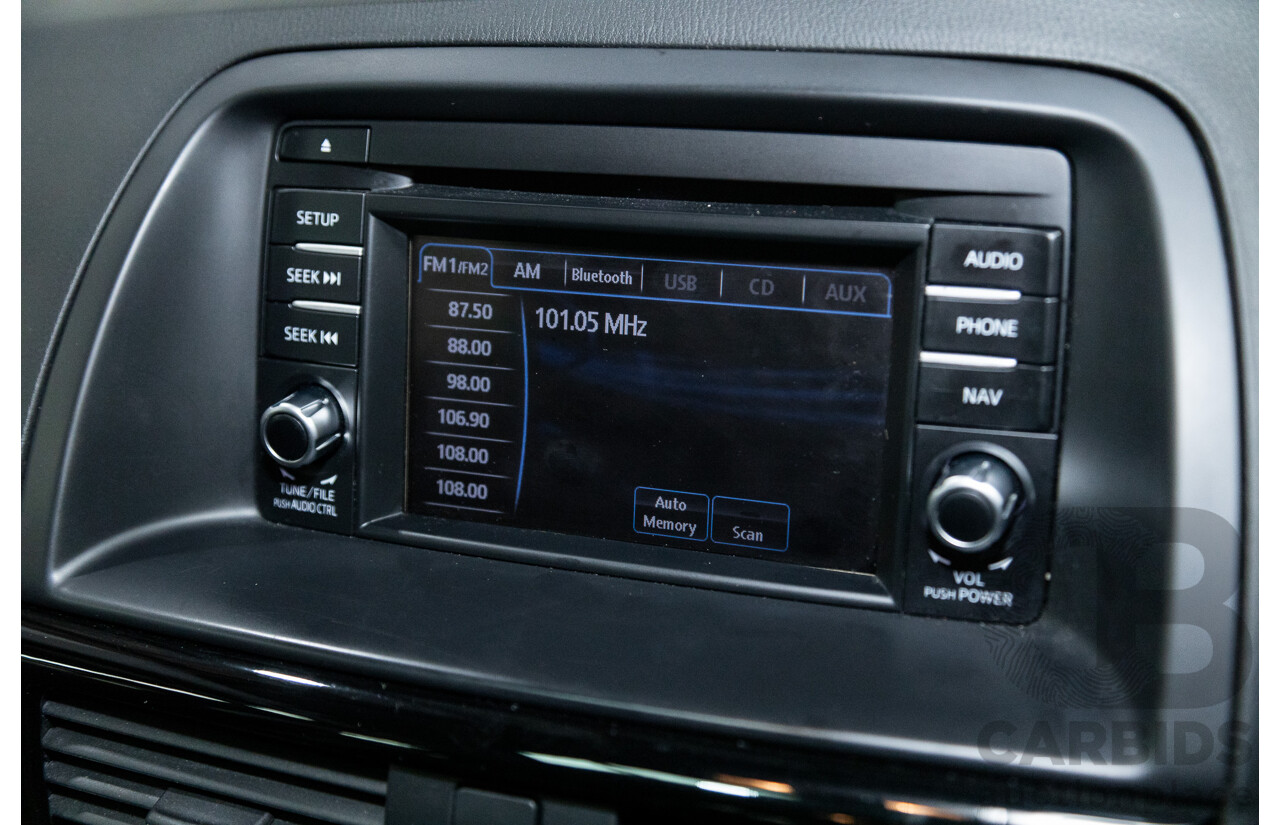 6/2014 Mazda Cx-5 Akera (4x4) MY13 UPGRADE 4d Wagon Blue 2.2L