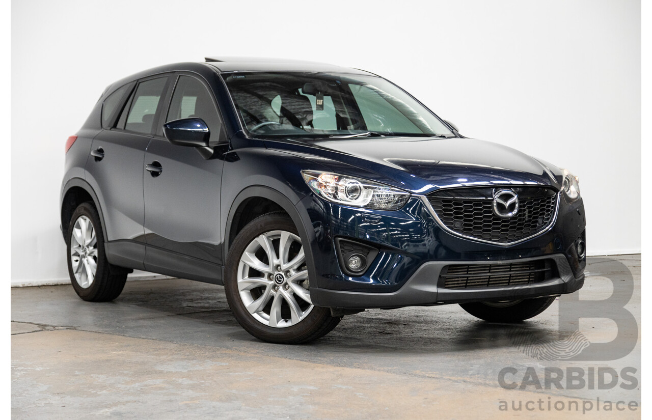 6/2014 Mazda Cx-5 Akera (4x4) MY13 UPGRADE 4d Wagon Blue 2.2L
