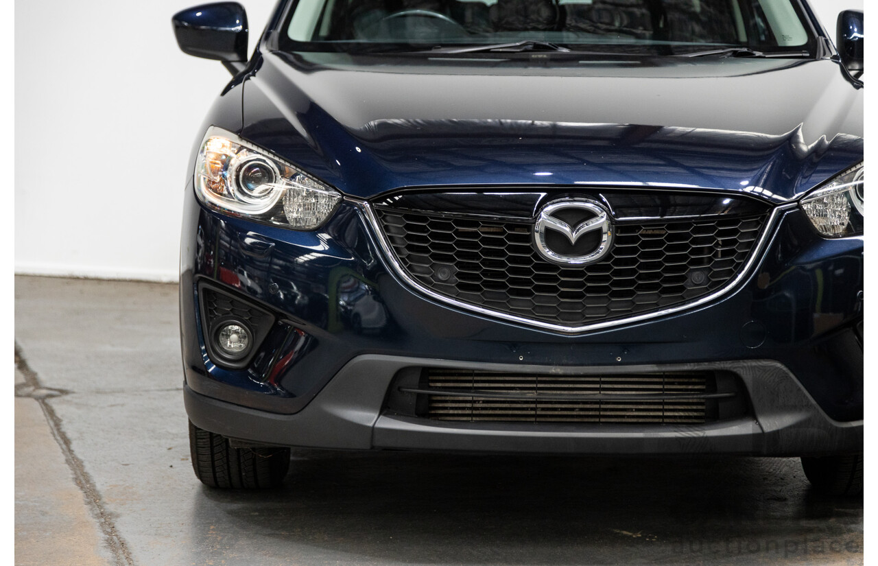 6/2014 Mazda Cx-5 Akera (4x4) MY13 UPGRADE 4d Wagon Blue 2.2L