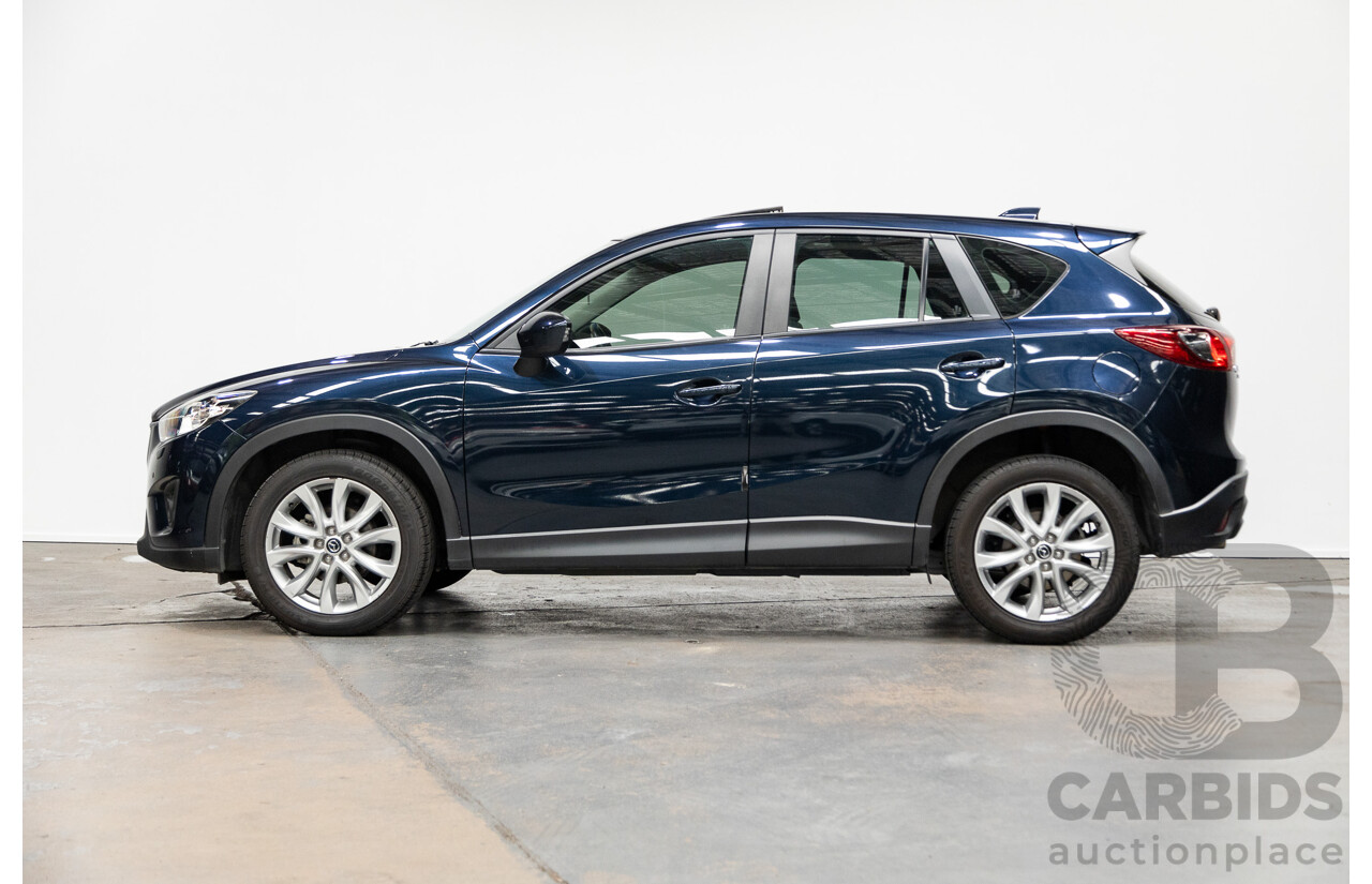 6/2014 Mazda Cx-5 Akera (4x4) MY13 UPGRADE 4d Wagon Blue 2.2L