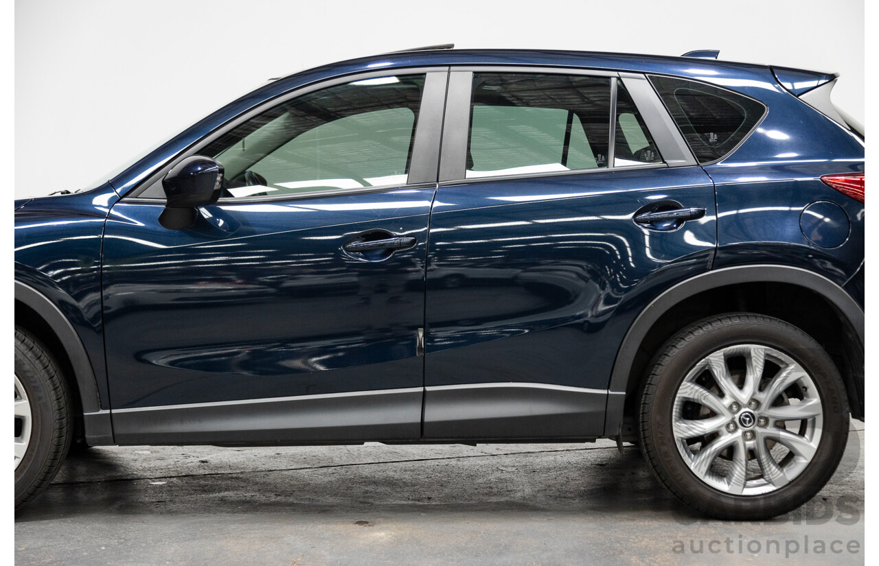 6/2014 Mazda Cx-5 Akera (4x4) MY13 UPGRADE 4d Wagon Blue 2.2L