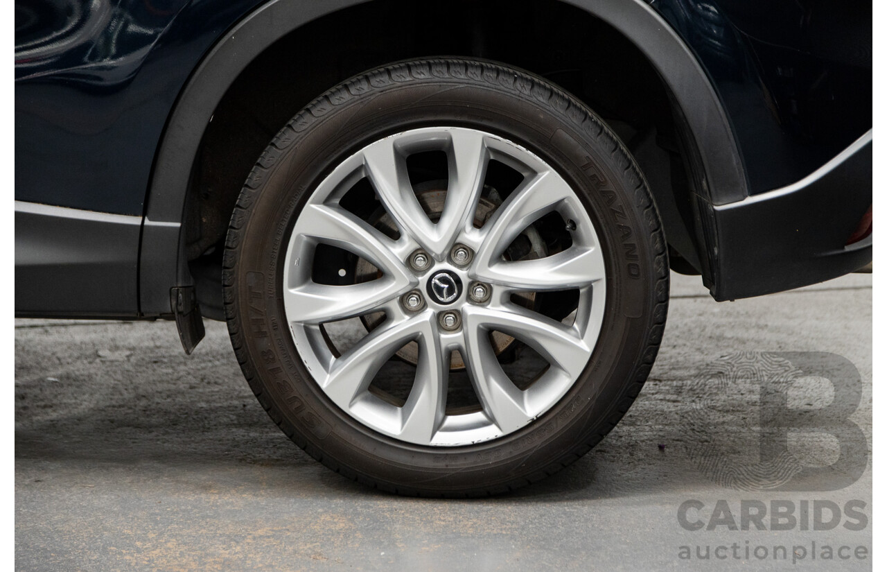 6/2014 Mazda Cx-5 Akera (4x4) MY13 UPGRADE 4d Wagon Blue 2.2L