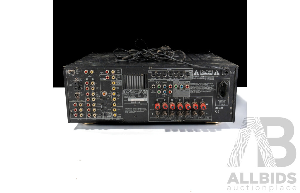 Denon AV Surround Receiver AVR 1803