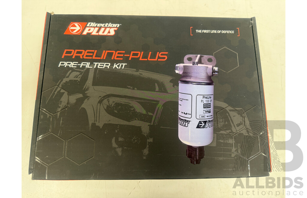 Direction-Plus  PreLine-Plus Pre-Filter Kit PL643DPK  to Suit: Volkswagen Amarok 6 Cyl Models.
