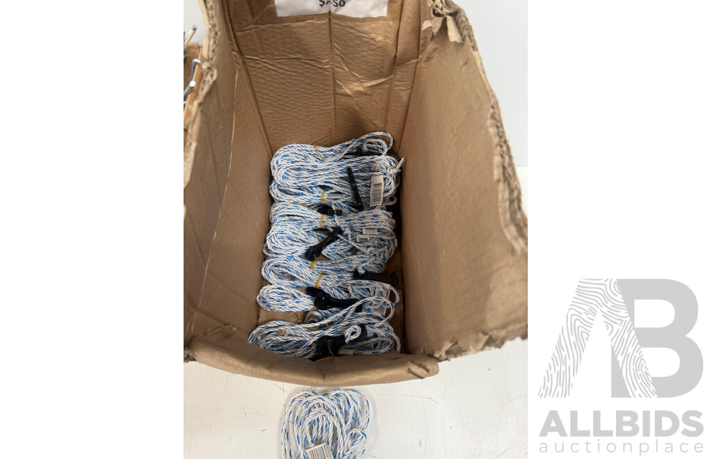 Outdoor Camping Equipment - Various Tent Pegs & Ropes