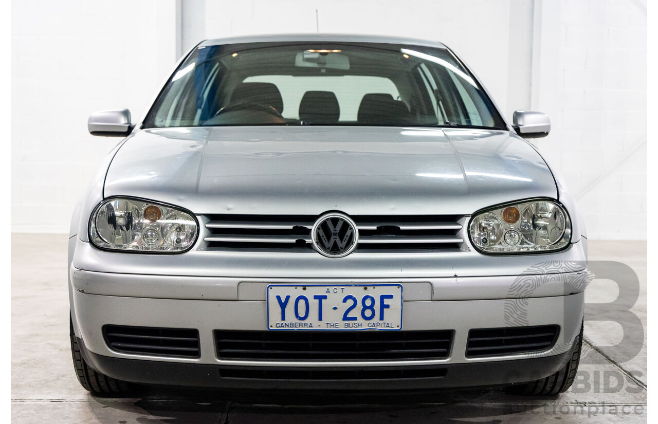 11/2003 Volkswagen Golf 1.6 S 5d Hatchback Reflex Silver 1.6L