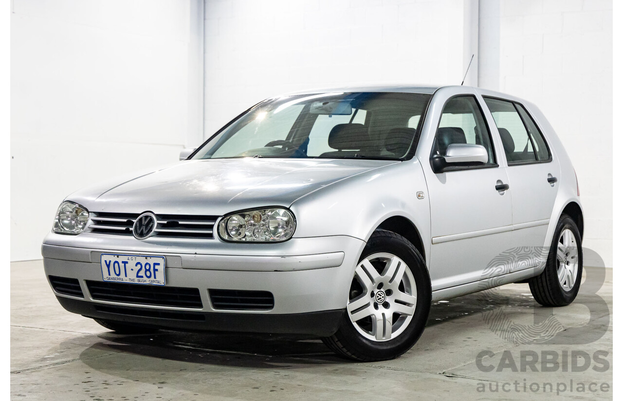 11/2003 Volkswagen Golf 1.6 S 5d Hatchback Reflex Silver 1.6L