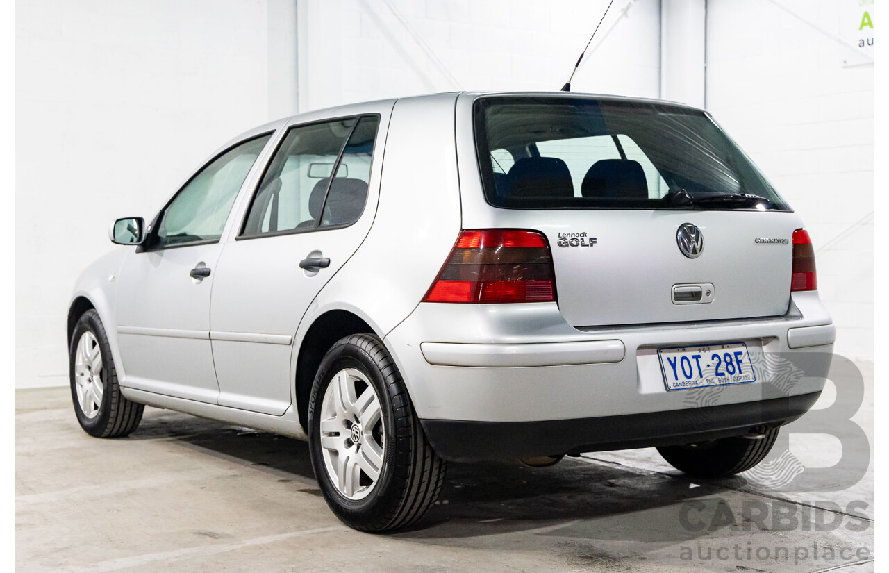 11/2003 Volkswagen Golf 1.6 S 5d Hatchback Reflex Silver 1.6L