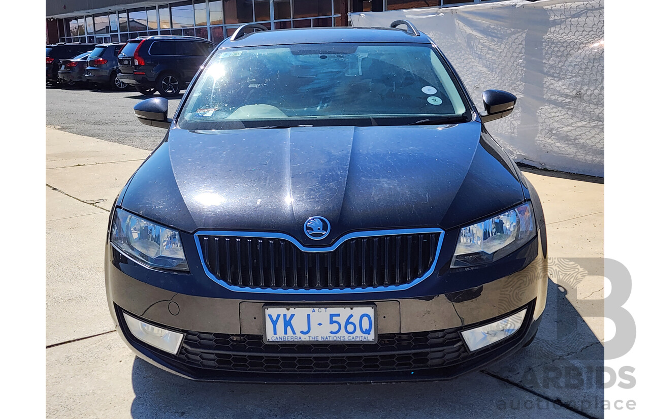 9/2014 Skoda Octavia 103 TSI Ambition NE 4d Wagon Black 1.4L