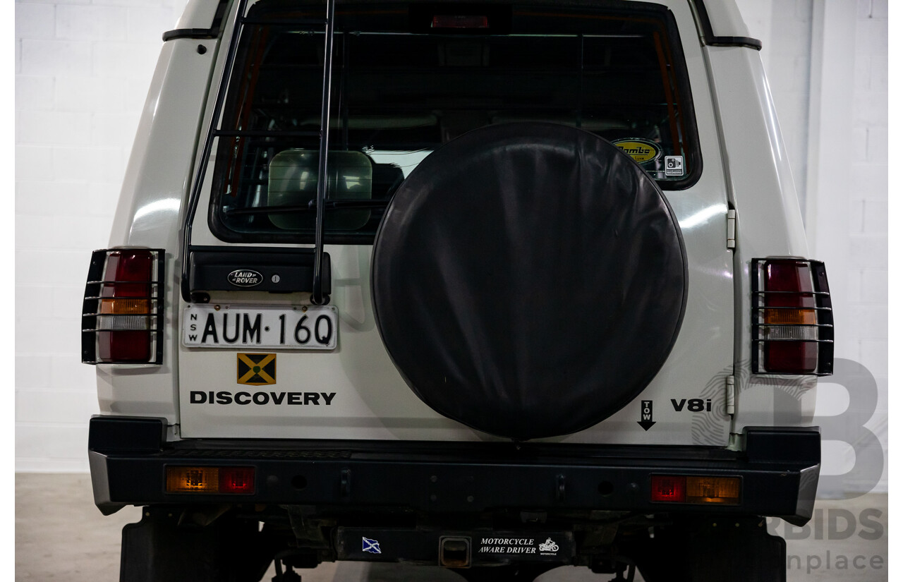 6/1999 Land Rover Discovery SE7 (4x4) 4d Wagon White V8 4.0L