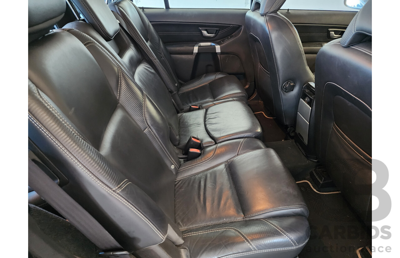 2/2014 Volvo XC90 D5 R-Design (AWD)  MY14 4d Wagon Blue Turbo Diesel 2.4L