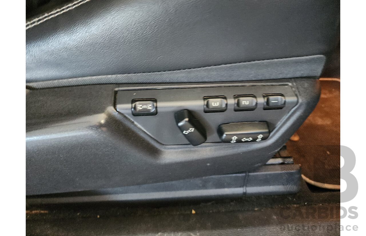 2/2014 Volvo XC90 D5 R-Design (AWD)  MY14 4d Wagon Blue Turbo Diesel 2.4L