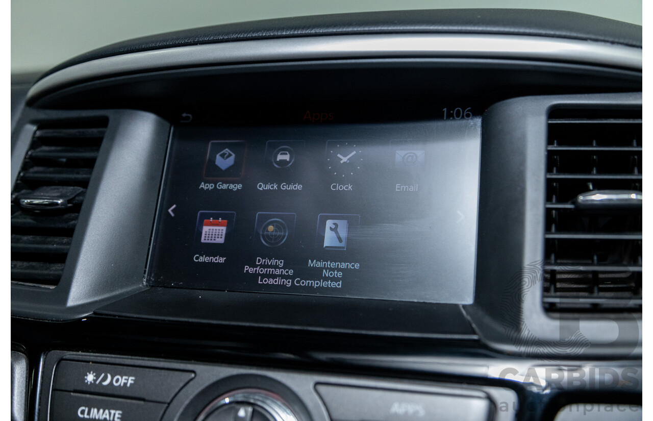 08/2017 Nissan Pathfinder ST R52 MY17 Series 2 4D Wagon White V6 3.5L