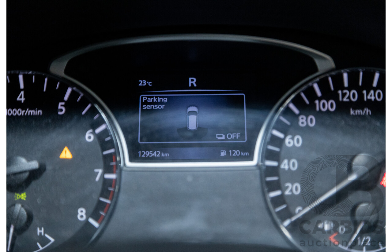 08/2017 Nissan Pathfinder ST R52 MY17 Series 2 4D Wagon White V6 3.5L