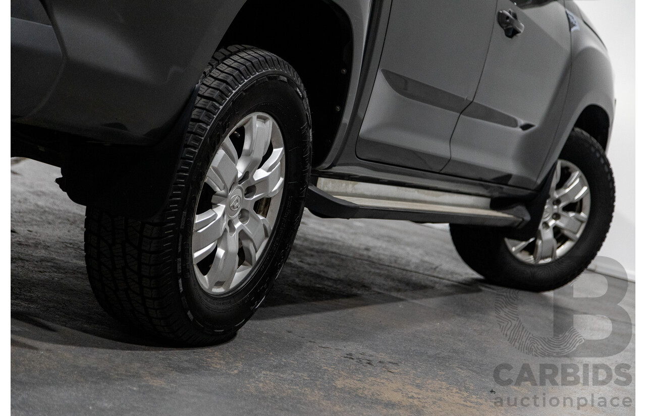 6/2018 Ldv T60 PRO (4x4) SK8C Double Cab Utility Grey Turbo Diesel 2.8L