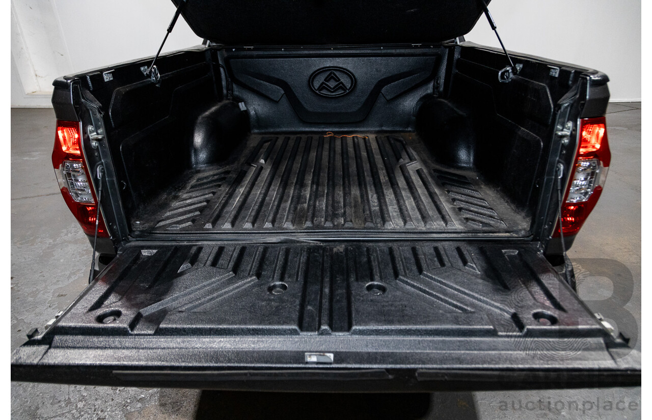 6/2018 Ldv T60 PRO (4x4) SK8C Double Cab Utility Grey Turbo Diesel 2.8L