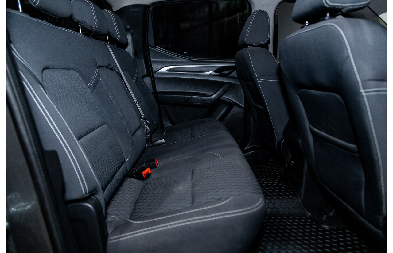 6/2018 Ldv T60 PRO (4x4) SK8C Double Cab Utility Grey Turbo Diesel 2.8L