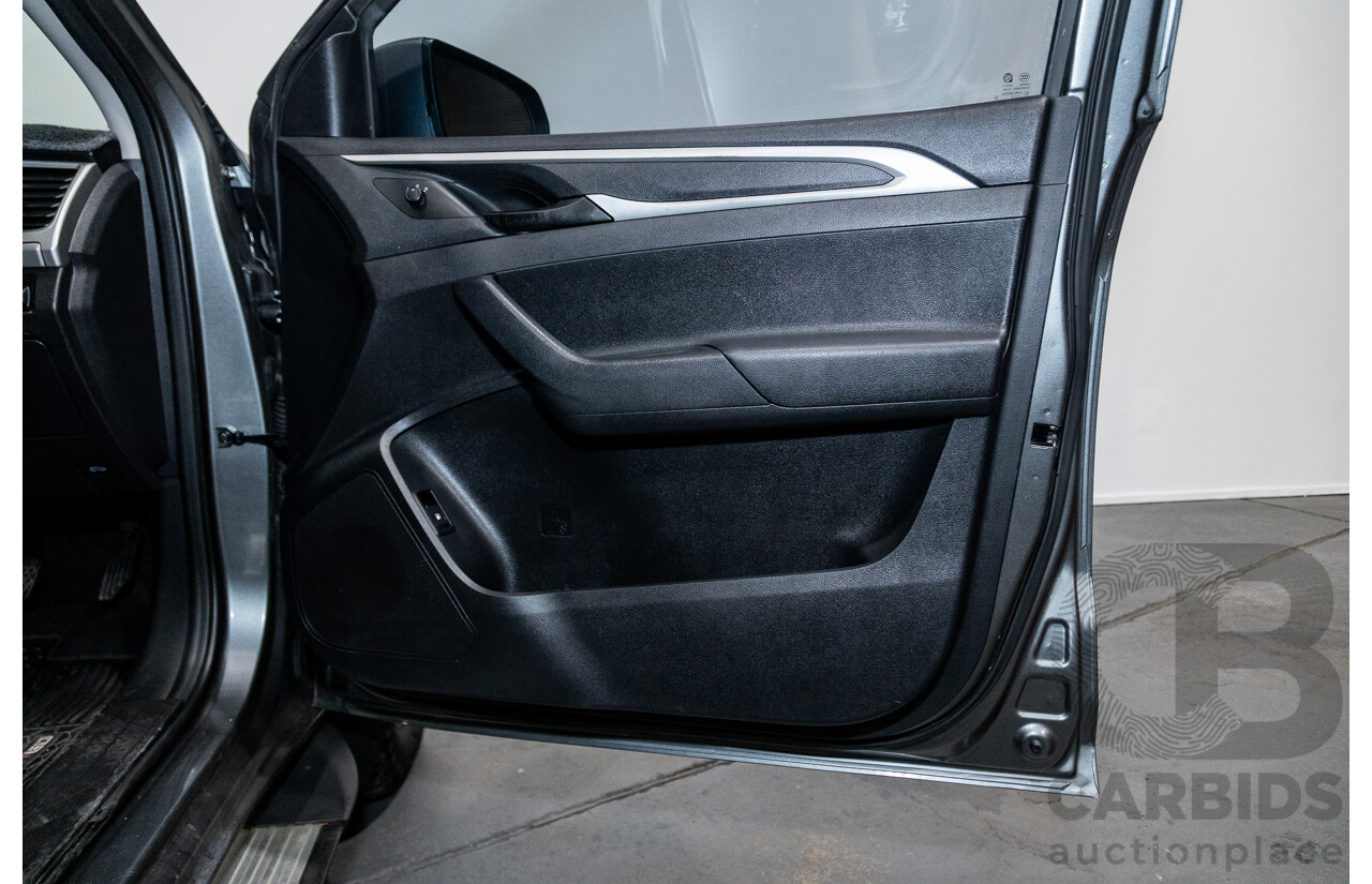 6/2018 Ldv T60 PRO (4x4) SK8C Double Cab Utility Grey Turbo Diesel 2.8L