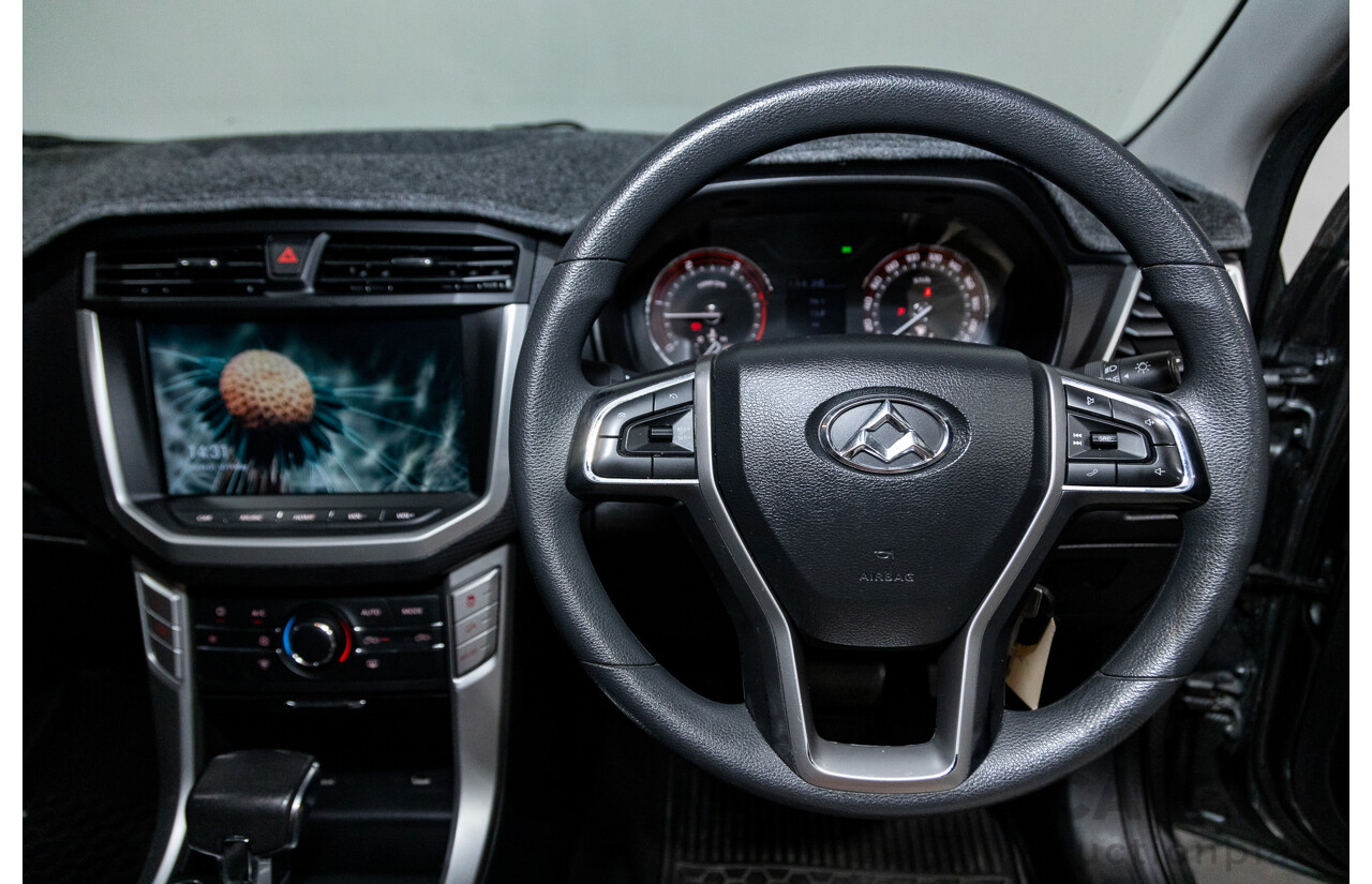 6/2018 Ldv T60 PRO (4x4) SK8C Double Cab Utility Grey Turbo Diesel 2.8L